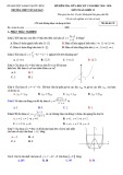 Đề kiểm tra giữa HK1 môn Toán 12 năm 2019-2020 có đáp án - Trường THPT Ten Lơ Man