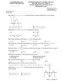 Đề kiểm tra giữa HK1 môn Toán 12 năm 2018-2019 - Trường THPT Bình Sơn