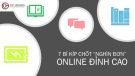 Bài giảng 7 bí kíp chốt nghìn đơn online đỉnh cao