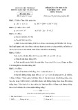 Đề thi học kì 1 môn Toán 6 năm 2017-2018 có đáp án - Phòng GD&ĐT Huyện Vĩnh Bảo