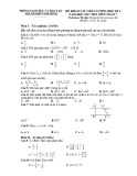 Đề thi học kì 1 môn Toán 7 năm 2017-2018 có đáp án - Phòng GD&ĐT Thành phố Ninh Bình