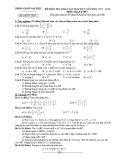 Đề thi học kì 1 môn Toán 7 năm 2017-2018 có đáp án - Phòng GD&ĐT Nam Trực