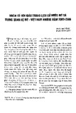 Nhân tố tôn giáo trong lịch sử nước Mỹ và trong quan hệ Mỹ - Việt Nam những năm 2003-2006