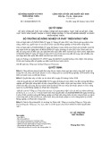 Quyết định số 1154/2019/QĐ-BNN-TCTS