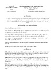 Quyết định số 233/2019/QĐ-QLD