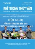 Tạp chí Khí tượng thủy văn: Số 672/2016