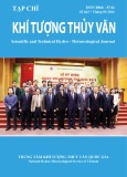 Tạp chí Khí tượng thủy văn: Số 663/2016