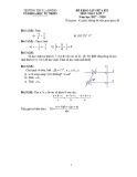 Đề KSCL giữa HK1 môn Toán 7 năm 2017-2018 có đáp án - Trường THCS Lai Đồng