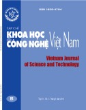 Tạp chí Khoa học và Công nghệ Việt Nam số 5B năm 2019