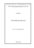 Luận án Tiến sĩ Nghệ thuật múa: Múa đương đại Việt Nam