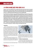 10 công nghệ đột phá năm 2019