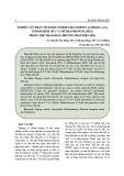 Nghiên cứu phân tích một số hợp chất Doping (Anbolic (AN), Furosemide (FU) và Methandienone (ME)) trong thể thao bằng phương pháp điện hóa