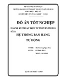 Đồ án tốt nghiệp: Hệ thống bán hàng tự động
