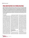 Công nghệ Big Data và xu hướng ứng dụng