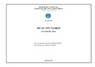 Thuyết minh đồ án tốt nghiệp: Khách sạn du lịch biển Cửa Lò - Nghệ An