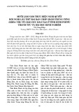 Mười lăm năm thực hiện Nghị quyết Hội nghị lần thứ hai Ban Chấp hành Trung ương (khóa VIII) về giáo dục đào tạo ở tỉnh Bình Phước - Thành tựu và bài học kinh nghiệm