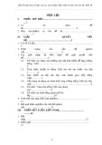 SKKN: Một số giải pháp chỉ đạo công tác tăng cường tiếng Việt cho học sinh dân tộc thiểu số