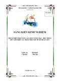 SKKN: Một số biện pháp nâng cao chất lượng dạy – học trong tiết Giới thiệu sản phẩm phân môn Mĩ thuật 1