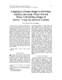 Adapting to climate change in the fishery industry case study: Phuoc Hai and Phuoc Tinh fishing villages of Ba Ria – Vung Tau province, Vietnam