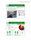 Bài giảng Sản xuất sạch hơn trong công nghiệp – Bài 11: Sản xuất sạch hơn & cải tiến năng suất