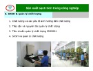 Bài giảng Sản xuất sạch hơn trong công nghiệp – Bài 6: Sản xuất sạch hơn & quản lý chất lượng