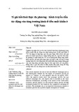 Tỉ giá hối đoái thực đa phương - kênh truyền dẫn tác động của tăng trưởng kinh tế đến xuất khẩu ở Việt Nam