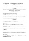 Quyết định số 1176/2019/QĐ-TTg