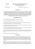 Quyết định số 4043/2019/QĐ-BYT