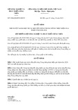 Quyết định số 3986/2019/QĐ-BNN-KHCN