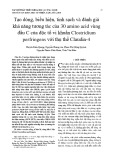 Tạo dòng, biểu hiện, tinh sạch và đánh giá khả năng tương tác của 30 amino acid vùng đầu C của độc tố vi khuẩn Clostridium perfringens với thụ thể Claudin-4