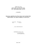 Luận án Tiến sĩ Kinh tế: Tham gia chuỗi cung ứng toàn cầu ngành công nghệ thông tin - Kinh nghiệm của Đài Loan