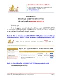 Hướng dẫn tải và cập nhật tên bản quyền vào phần mềm SAS Innova Open