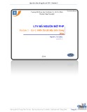 Bài giảng Lập trình viên mã nguồn mở (Module 3) - Bài 6: Hiển thị dữ liệu trên trang Web