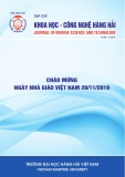 Tạp chí Khoa học - Công nghệ hàng hải: Số 60/2019