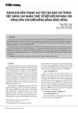 Đánh giá hiện trạng vai trò của báo chí trong việc nâng cao nhận thức về biến đổi khí hậu cho nông dân ven biển đồng bằng sông Hồng