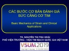 Bài giảng Các bước cơ bản đánh giá sức căng cơ tim (Basic mechanics of strain and clinical applications) – TS. Nguyễn Thị Thu Hoài