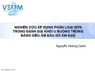 Bài giảng Nghiên cứu áp dụng phân loại IOTA trong đánh giá khối u buồng trứng bằng siêu âm đầu dò âm đạo - Nguyễn Hoàng Quân