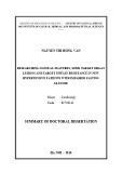 Summary of doctoral dissertation: Researching clinical features, some target organ lesions and target insulin resistance in new hypertensive patients with impaired fasting glucose