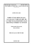 Tóm tắt Luận án Tiến sĩ Y học: Nghiên cứu đặc điểm lâm sàng, cận lâm sàng và hiệu quả điều trị can thiệp nội mạch bệnh động mạch chi dưới mạn tính khu vực dưới gối