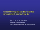 Bài giảng Vai trò DPP4 trong tiếp cận điều trị đái tháo đường lấy bệnh nhân làm trung tâm