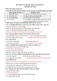 Đề cương ôn tập học kì 1 môn Lịch sử 7 năm 2019-2020 - Trường THCS Phan Chu Trinh