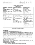 Đề cương ôn tập học kì 2 môn Hóa học 9 năm 2018-2019 - Trường THCS Hòa Nam