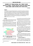 Nghiên cứu định hướng tiêu thoát nước quận Hà Đông, TP. Hà nội giai đoạn đến năm, 2020, định hướng đến năm 2030