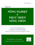 Tạp chí Nông nghiệp & Phát triển nông thôn – Số 5/2018