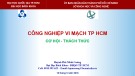 Bài giảng Công nghiệp vi mạch TP. Hồ Chí Minh – Cơ hội và thách thức