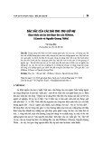 Đặc sắc của các bài thơ thư gửi mẹ (Qua khảo sát ba bài/đoạn thơ của H.Heine, S.Esenin và Nguyễn Quang Thiều)