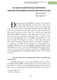 Tác động của biến đổi khí hậu đến đời sống cộng đồng người Khmer vùng đồng bằng sông Cửu Long