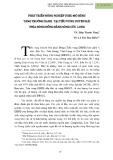 Phát triển nông nghiệp theo mô hình tăng trưởng xanh tại tiểu vùng duyên hải phía đông đồng bằng sông Cửu Long