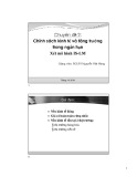 Bài giảng Chuyên đề 2: Chính sách kinh tế và tăng trưởng trong ngắn hạn – Xét mô hình IS-LM