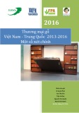 Báo cáo Thương mại gỗ Việt Nam – Trung Quốc  2013-2016: Một số nét chính